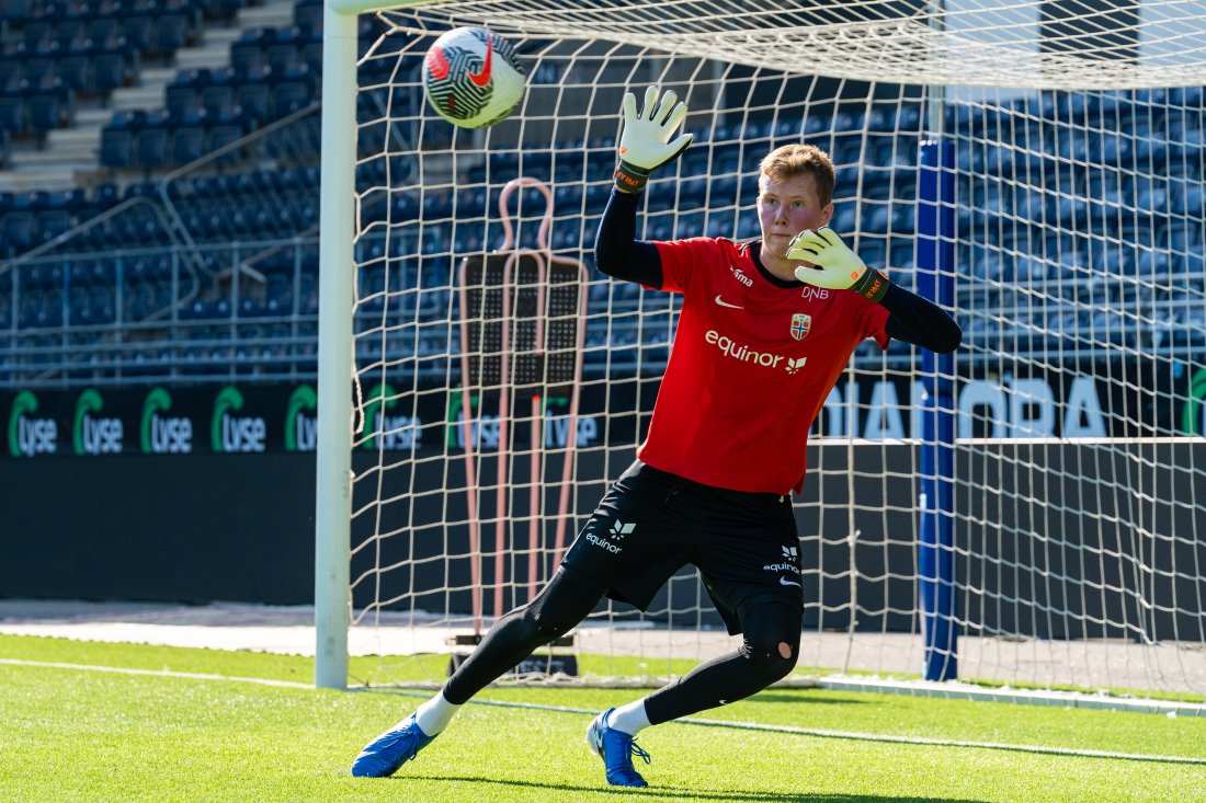 Vår egen Magnus Rugland Ree er med i U21-landslagstroppen. Foto: Alexander Larsen